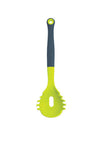 Colourworks Soft Touch Silicone Headed Multi Pasta Server, Green
