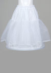 Linzi Jay Communion Net and Hoop Underskirt, White