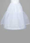 Linzi Jay Communion Net and Hoop Underskirt, White
