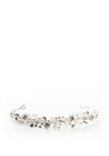 Tinkerbelle Peal and Diamante Embellished Headband, White