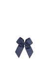 Condor Girl Bow Alligator Clip, Navy