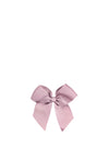 Condor Girl Bow Alligator Clip, Mauve