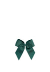 Condor Girl Bow Alligator Clip, Green