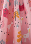Cosatto Kids Unicorn Land 66” x 72” Pencil Pleat Curtains, Pink