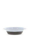 Cosa Nova Fine Stoneware Small Bowl, White & Grey