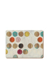 Creative Tops Large Set of 4 Cork Backed Placemats Set, Retro Spot