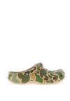 Crocs Mens Classic Printed Camo Clogs, Chai & Tan