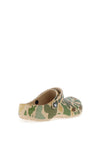 Crocs Mens Classic Printed Camo Clogs, Chai & Tan
