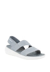 Crocs Lite Ride Stretch Sandals, Grey