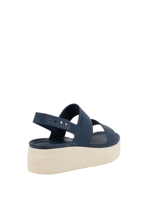 Crocs Brooklyn Low Wedge, Navy