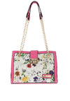 Zen Collection Floral Print Shoulder Bag, Pink Multi