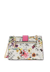 Zen Collection Floral Print Shoulder Bag, Pink Multi