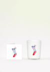 Crumble & Core Happy Christmas Stocking Scented Candle & Greeting Card