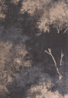 FRD Hazel Blackout Eyelet Readymade 90x90 Curtains, Carbon