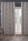 FRD Trees Lined Eyelet Readymade Curtains 90