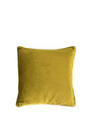 Fullshire Feather Filled Velvet Cushion, Lime