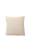 Fullshire Feather Filled Velvet Cushion, Cream