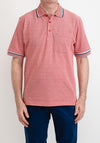 Daniel Grahame Short Sleeve Polo Shirt, Red
