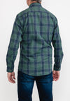 Daniel Grahame Ivano Check Shirt, Green & Navy