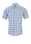 Daniel Grahame Ivano Check Shirt, Blue Multi