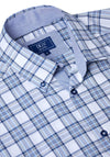 Daniel Grahame Ivano Check Shirt, Blue Multi