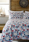 Deyongs Lobster Creek Hartford Duvet Set, Blue Multi