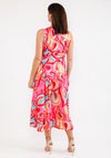 d.e.c.k. by Decollage One Size Swirl Maxi Dress, Pink
