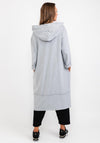 d.e.c.k. by Decollage One Size Long Jersey Jacket, Grey