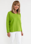 d.e.c.k. by Decollage One Size Knit Jumper, Light Green