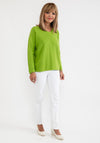d.e.c.k. by Decollage One Size Knit Jumper, Light Green