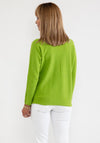 d.e.c.k. by Decollage One Size Knit Jumper, Light Green
