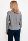 d.e.c.k by Decollage One Size Ribbed Sweater, Grey