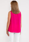 d.e.c.k. by Decollage One Size Vest Top, Fuchsia