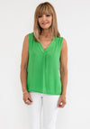 d.e.c.k. by Decollage One Size Vest Top, Green