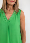 d.e.c.k. by Decollage One Size Vest Top, Green