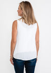 d.e.c.k. By Decollage One Size Vest Top, White