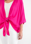 d.e.c.k. by Decollage One Size Wrap Layer Top, Fuchsia