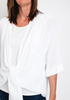d.e.c.k. by Decollage One Size Wrap Layer Top, White
