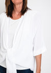 d.e.c.k. by Decollage One Size Wrap Layer Top, White