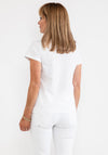 d.e.c.k. by Decollage Sequin Star T-Shirt, White & Blue