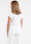 d.e.c.k. by Decollage Sequin Star T-Shirt, White & Pink