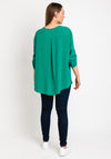d.e.c.k. By Decollage One Size Blouse, Green
