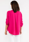 d.e.c.k. by Decollage One Size Blouse, Fuchsia