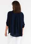 d.e.c.k. by Decollage One Size Blouse, Navy