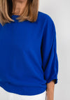 d.e.c.k. by Decollage One Size Keyhole Back Top, Royal Blue