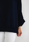d.e.c.k. by Decollage One Size Batwing Top, Navy