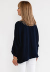 d.e.c.k. by Decollage One Size Batwing Top, Navy