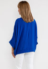 d.e.c.k. by Decollage One Size Batwing Top, Royal Blue