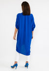 d.e.c.k. by Decollage One Size Long Tunic Top, Royal Blue