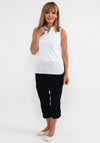 d.e.c.k. by Decollage Sleeveless Blouse, White